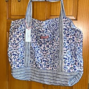 Vineyard Vines Extra Large Canvas Tote Bag